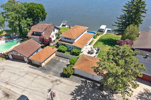 Tiny photo for 183 Riverside Island Drive, Fox Lake, IL 60020 (MLS # 12663068)
