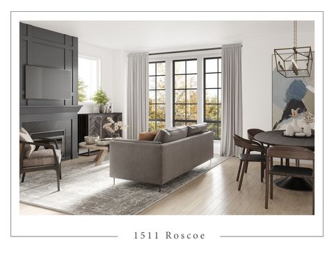 Tiny photo for 1511 W Roscoe Street #PH, Chicago, IL 60657 (MLS # 12594720)