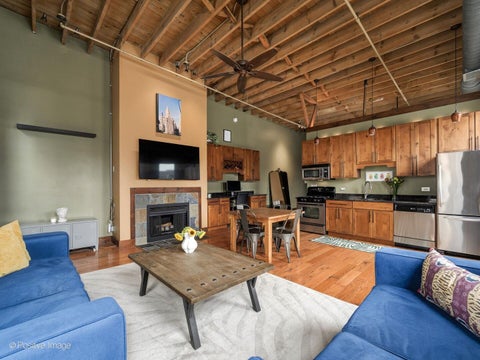 Tiny photo for 525 N Halsted Street #312, Chicago, IL 60642 (MLS # 12765131)