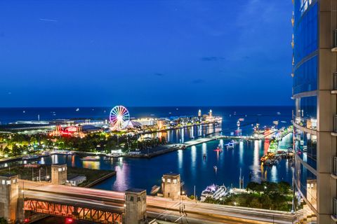 Tiny photo for 420 E Waterside Drive #1108, Chicago, IL 60601 (MLS # 12510588)