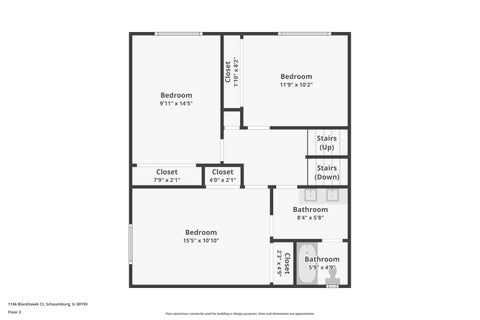 Tiny photo for 1146 BLACKHAWK Court, Schaumburg, IL 60193 (MLS # 12771826)