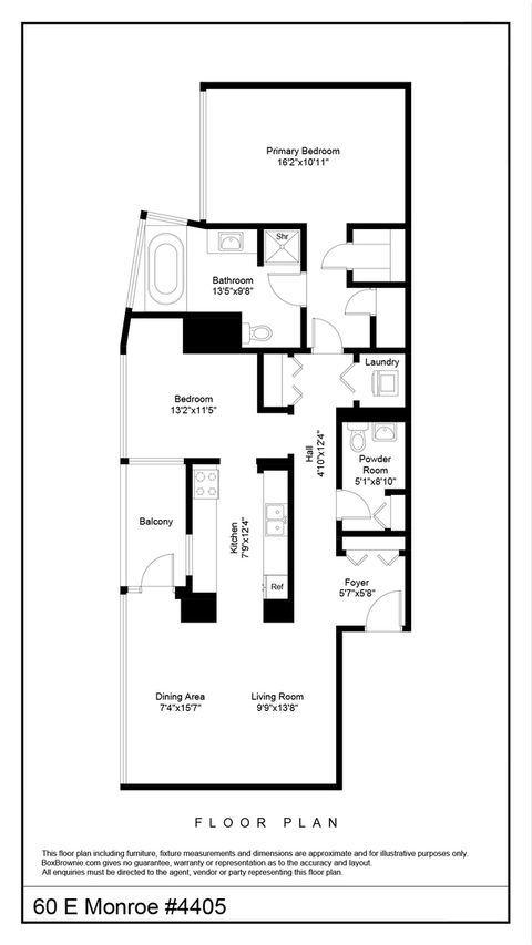 Tiny photo for 60 E Monroe Street #4405, Chicago, IL 60603 (MLS # 12629415)