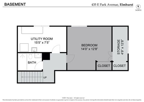 Tiny photo for 435 E Park Avenue, Elmhurst, IL 60126 (MLS # 12491505)