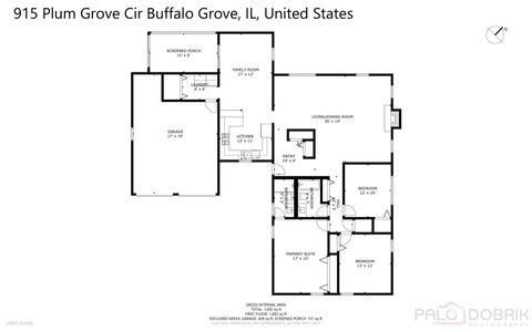 Tiny photo for 915 Plum Grove Circle, Buffalo Grove, IL 60089 (MLS # 12550059)