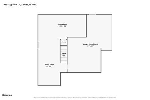 Tiny photo for 1943 Flagstone Lane, Aurora, IL 60502 (MLS # 12743645)