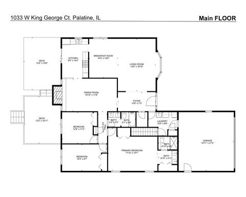 Tiny photo for 133 W King George Court, Palatine, IL 60067 (MLS # 12575597)