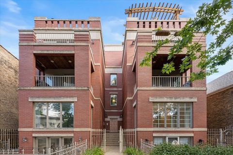 Tiny photo for 2140 W Haddon Avenue #1E, Chicago, IL 60622 (MLS # 12588387)