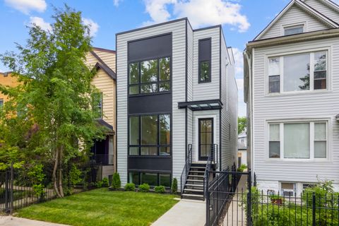 Photo of 1728 N Sawyer Avenue #A, Chicago, IL 60647 (MLS # 12651852)