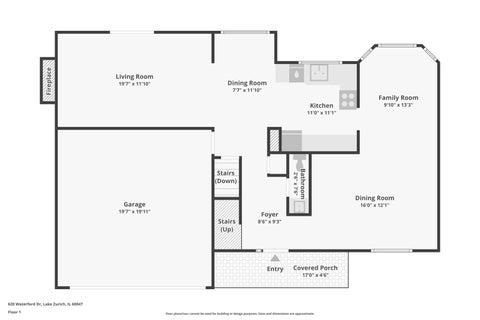 Tiny photo for 620 Waterford Drive, Lake Zurich, IL 60047 (MLS # 12717012)