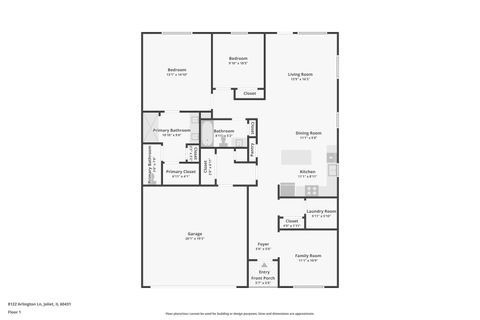 Tiny photo for 8122 Arlington Lane, Joliet, IL 60431 (MLS # 12578513)