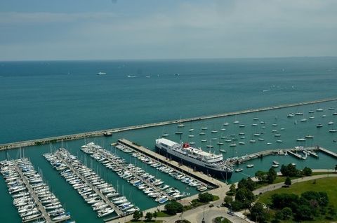 Tiny photo for 195 N Harbor Drive #203, Chicago, IL 60601 (MLS # 12529304)