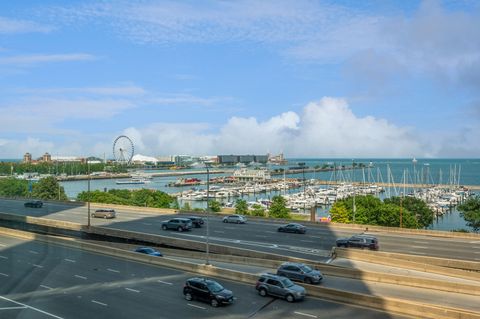 Tiny photo for 195 N Harbor Drive #203, Chicago, IL 60601 (MLS # 12529304)