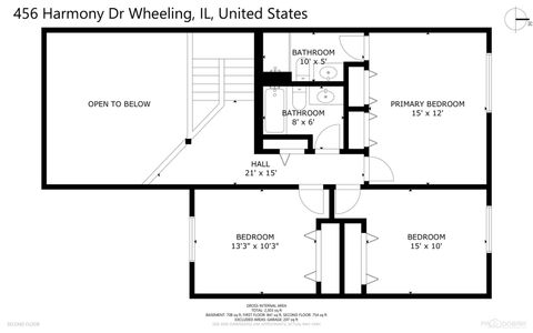 Tiny photo for 456 Harmony Drive, Wheeling, IL 60090 (MLS # 12606810)