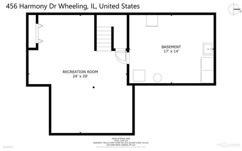 Tiny photo for 456 Harmony Drive, Wheeling, IL 60090 (MLS # 12606810)