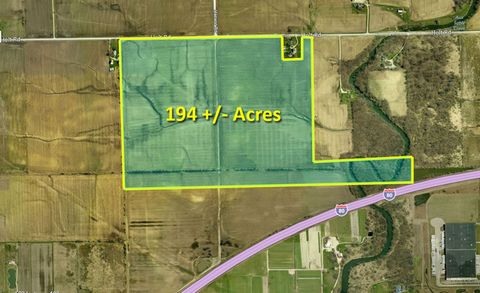 194 acres W Holt Road, Minooka, IL 60447 - #: 12329478