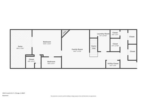 Tiny photo for 2343 N Leavitt Street #1, Chicago, IL 60647 (MLS # 12559147)