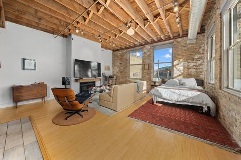 Tiny photo for 525 N Halsted Street #215, Chicago, IL 60642 (MLS # 12487331)