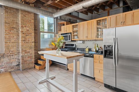 Tiny photo for 525 N Halsted Street #215, Chicago, IL 60642 (MLS # 12487331)