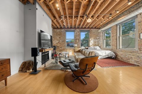 Tiny photo for 525 N Halsted Street #215, Chicago, IL 60642 (MLS # 12487331)