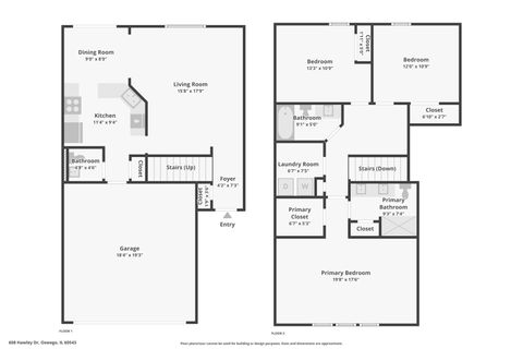Tiny photo for 608 Hawley Drive, Oswego, IL 60543 (MLS # 12580911)