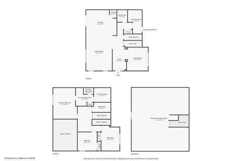 Tiny photo for 110 Easton Drive, Gilberts, IL 60136 (MLS # 12469440)