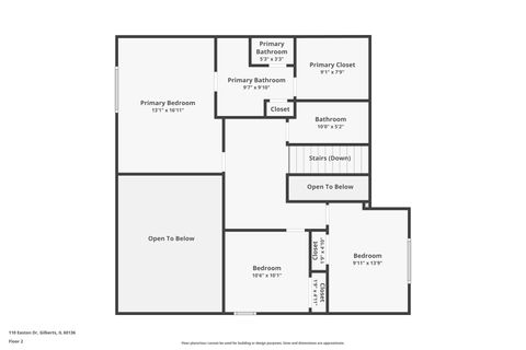 Tiny photo for 110 Easton Drive, Gilberts, IL 60136 (MLS # 12469440)