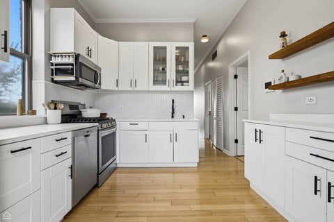Tiny photo for 1403 N Rockwell Street #3, Chicago, IL 60622 (MLS # 12693409)