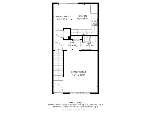 Tiny photo for 613 E 3rd Street #4, Lockport, IL 60441 (MLS # 12497187)