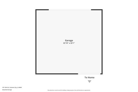 Tiny photo for 107 163rd Street, Calumet City, IL 60409 (MLS # 12546888)