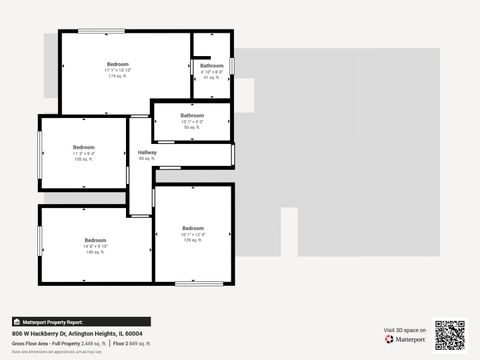 Tiny photo for 806 W Hackberry Drive, Arlington Heights, IL 60004 (MLS # 12514727)