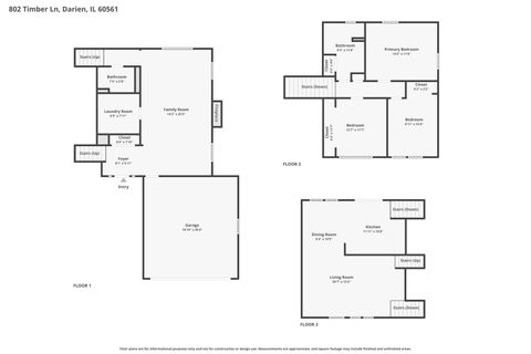 Tiny photo for 802 Timber Lane, Darien, IL 60561 (MLS # 12604285)