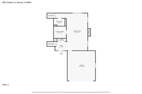 Tiny photo for 802 Timber Lane, Darien, IL 60561 (MLS # 12604285)