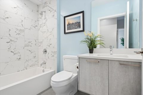 Tiny photo for 550 N Ogden Avenue #4N, Chicago, IL 60642 (MLS # 12620752)