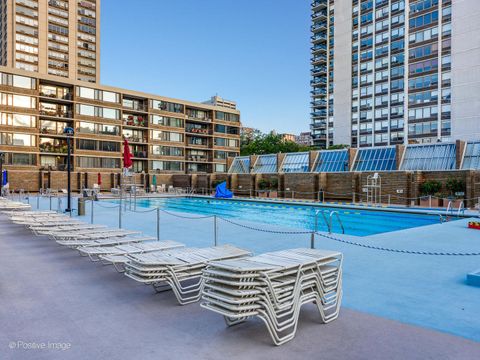 Tiny photo for 1560 N Sandburg Terrace #1710J, Chicago, IL 60610 (MLS # 12492652)