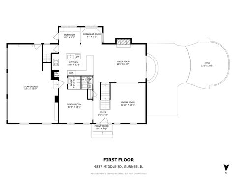 Tiny photo for 4837 Middle Road, Gurnee, IL 60031 (MLS # 12518667)