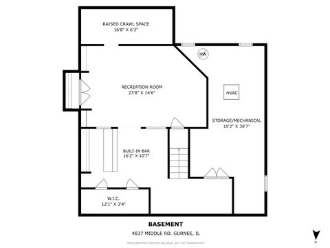 Tiny photo for 4837 Middle Road, Gurnee, IL 60031 (MLS # 12518667)