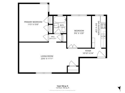 Tiny photo for 5052 N Marine Drive #D3, Chicago, IL 60640 (MLS # 12735410)