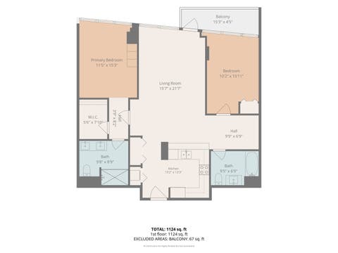 Tiny photo for 100 E 14TH Street #1209, Chicago, IL 60605 (MLS # 12694489)