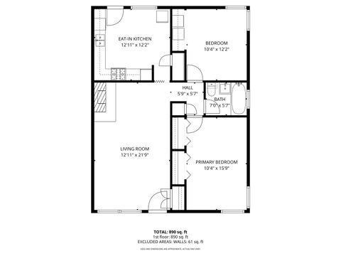 Tiny photo for 730 Beach Avenue #4, La Grange Park, IL 60526 (MLS # 12607642)