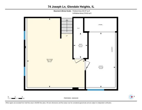 Tiny photo for 74 Joseph Lane, Glendale Heights, IL 60139 (MLS # 12600463)