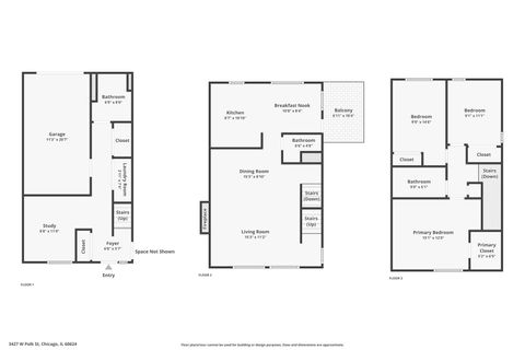 Tiny photo for 3427 W Polk Street, Chicago, IL 60624 (MLS # 12530911)