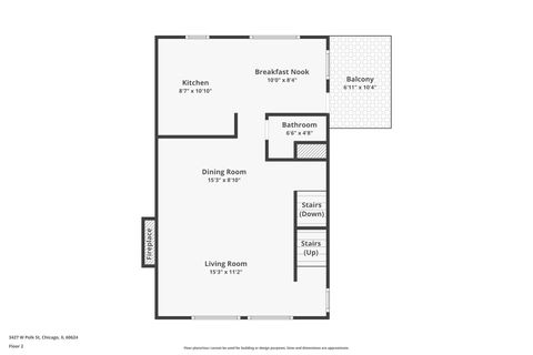 Tiny photo for 3427 W Polk Street, Chicago, IL 60624 (MLS # 12530911)