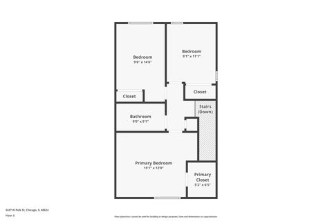 Tiny photo for 3427 W Polk Street, Chicago, IL 60624 (MLS # 12530911)