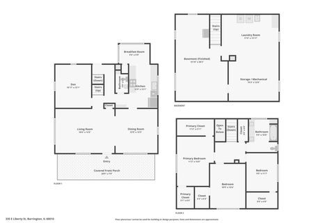 Tiny photo for 335 E Liberty Street, Barrington, IL 60010 (MLS # 12669744)