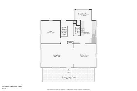 Tiny photo for 335 E Liberty Street, Barrington, IL 60010 (MLS # 12669744)