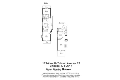 Tiny photo for 1714 N Talman Avenue #1S, Chicago, IL 60647 (MLS # 12470813)