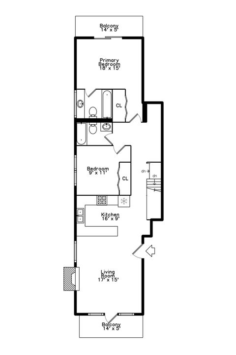Tiny photo for 1714 N Talman Avenue #1S, Chicago, IL 60647 (MLS # 12470813)