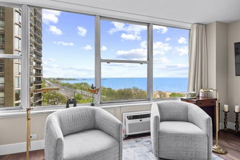 Tiny photo for 1000 N Lake Shore Drive #808, Chicago, IL 60611 (MLS # 12656600)