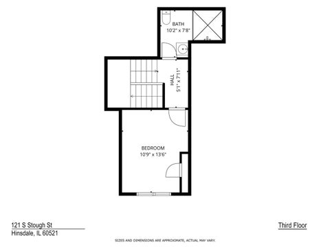 Tiny photo for 121 S Stough Street, Hinsdale, IL 60521 (MLS # 12780244)