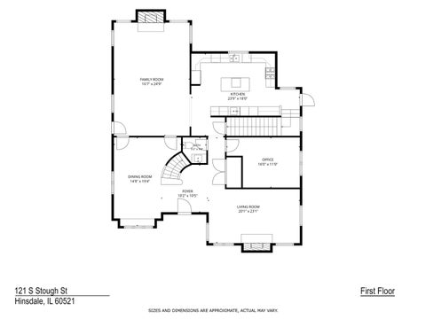 Tiny photo for 121 S Stough Street, Hinsdale, IL 60521 (MLS # 12780244)